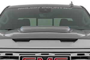 GMC Sierra 1500 Hood Scoop - Rough Country - GLT - Dynamic Blue - '19-'25